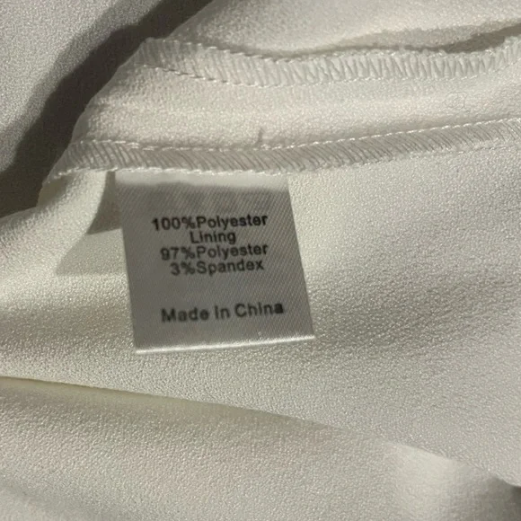 Tuckernuck White Strapless Blouse - Picture 6 of 7